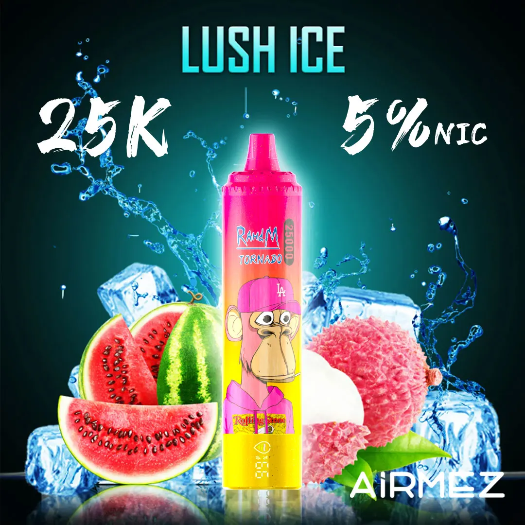 Airmez Tornado 25000 Puffs | Full Collection (15 Flavors) | Adjustable Airflow Disposable Vape - Image 13
